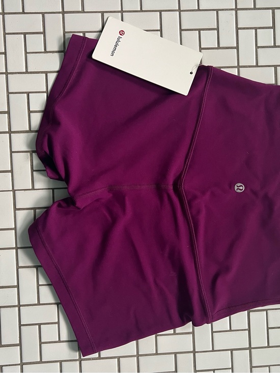 lululemon athletica Pants - lululemon athletica Plum-Color High-Rise Bike Shorts